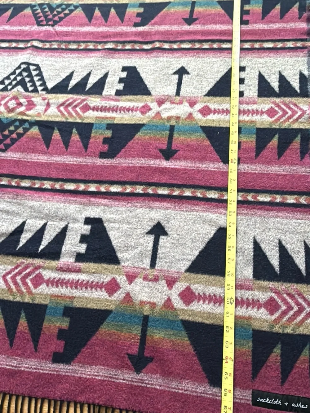 Sackcloth & Ashes southwestern wool blend throw blanket